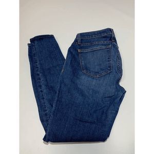 Madewell Women’s Maternity Side Panel Skinny Jeans Denim Medium Wash Blue Sz 29